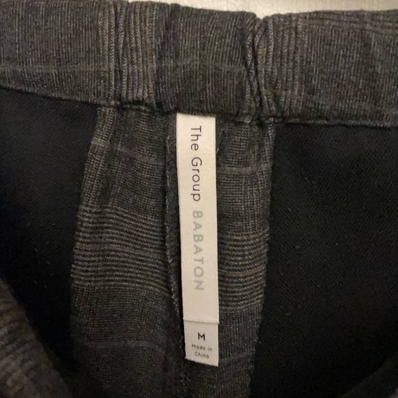 Aritzia Babaton pants - Grey Plaid - Picture 3 of 4